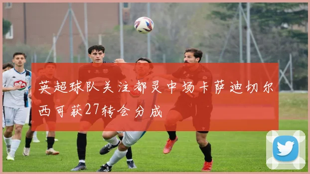 英超球队关注都灵中场卡萨迪切尔西可获27转会分成